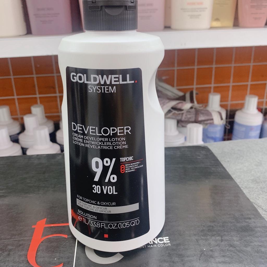 DUNG MÔI PHA MÀU NHUỘM TOPCHIC OXY GOLDWELL 1000ML