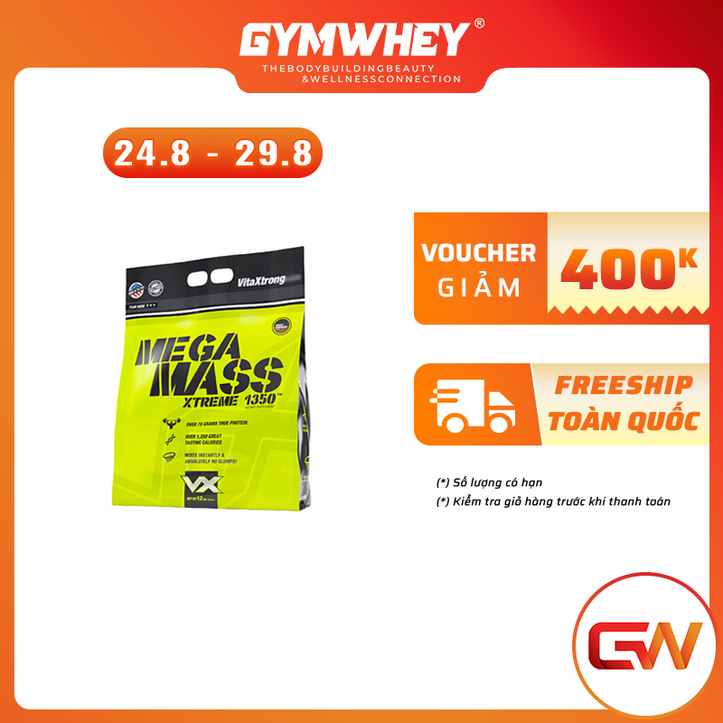 Sữa Dinh Dưỡng Tăng Cân Nhanh VITAXTRONG MEGA MASS 12lbs (5.6 kg)
