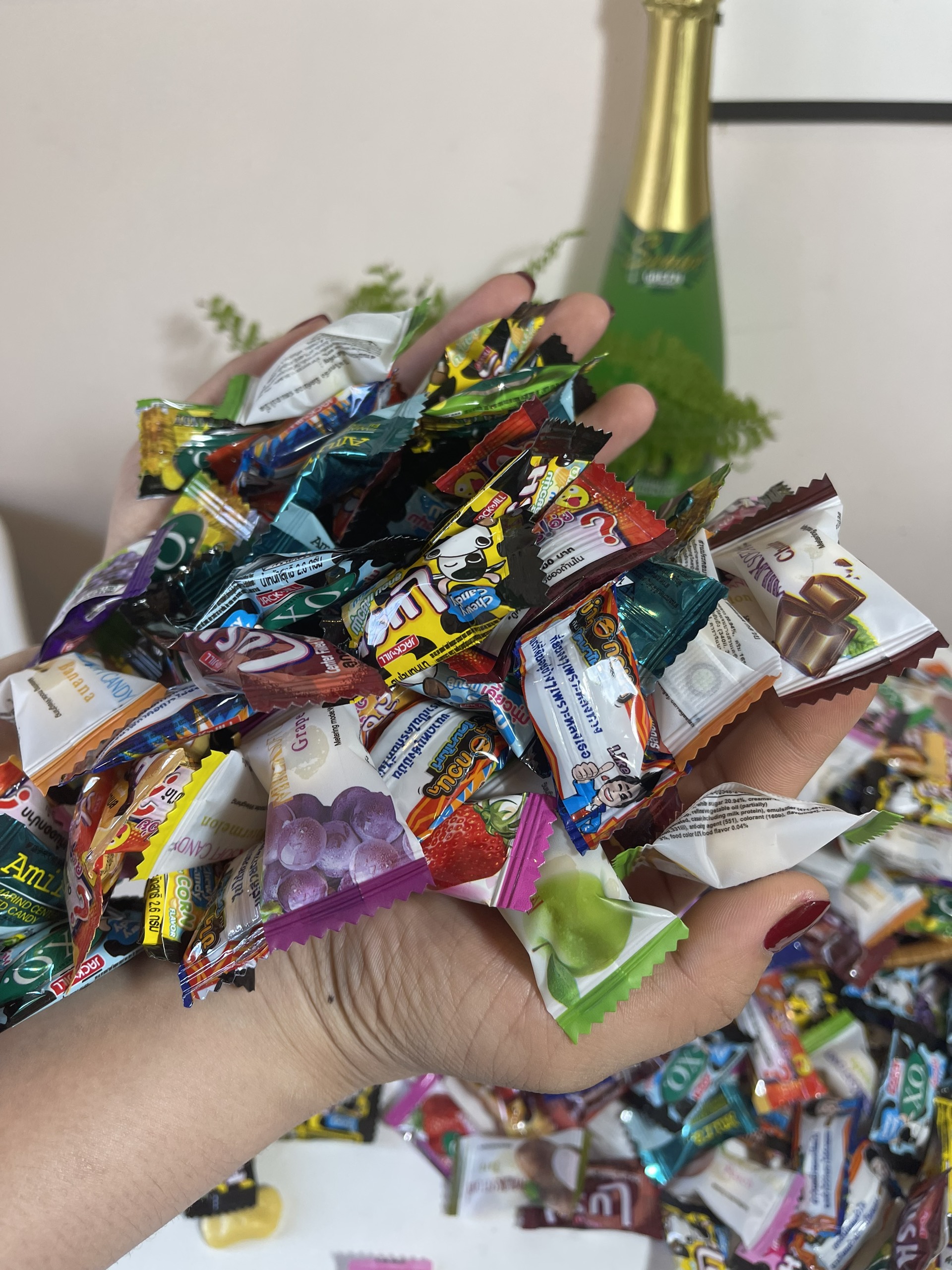 [LOẠI 1KG] KẸO TRÁI CÂY MIX ĐỦ VỊ