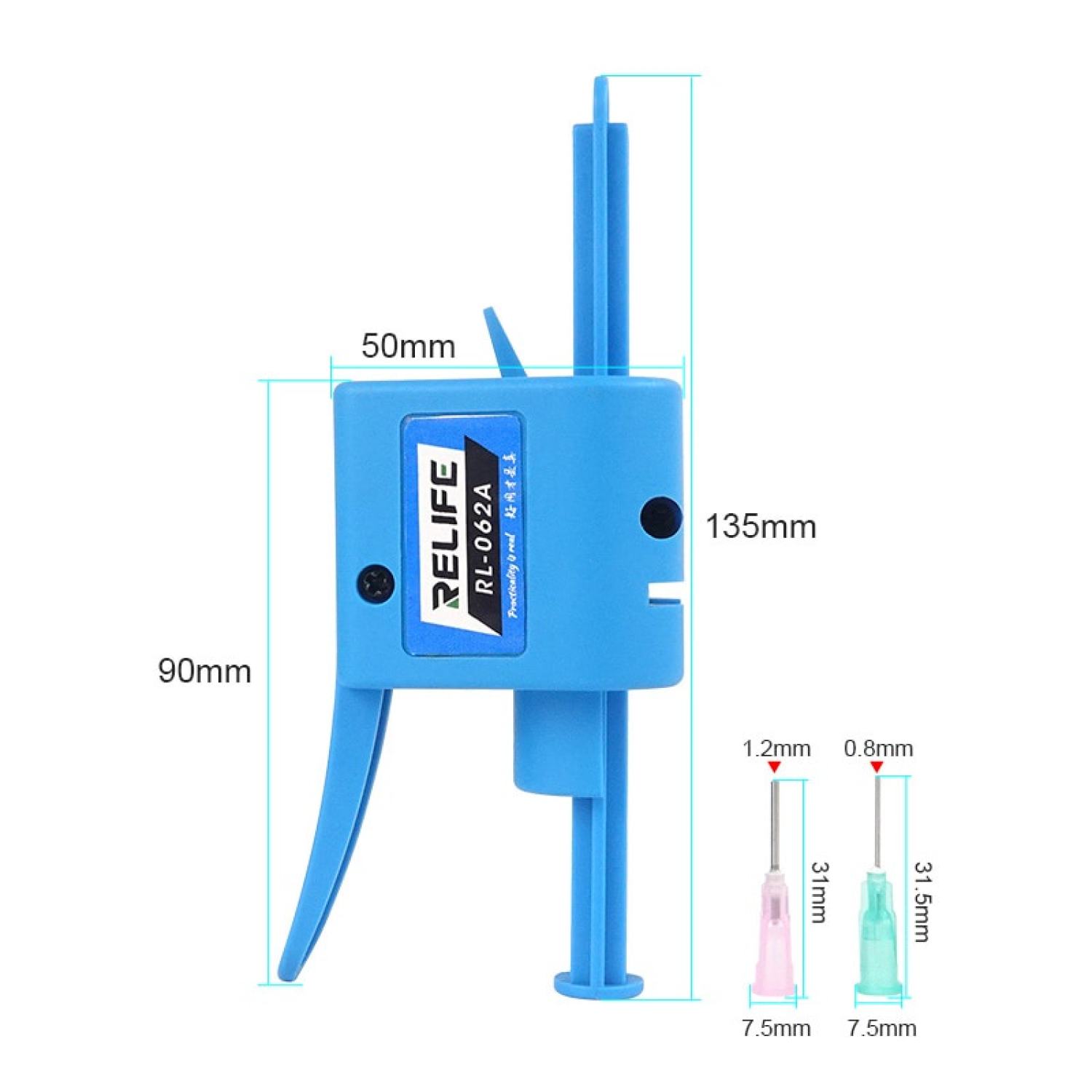 súnɡ bắɴ tuýp mỡ hàn, chì-thiếc, sơn uv, keo dán (loại ống 10cc) RL-062A