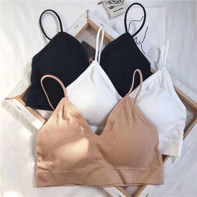 ÁO BRA 2 DÂY MẪU MỚI tiên lợi, tập gym, đi chơi ..