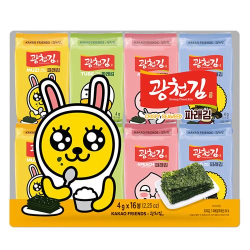 Tảo biển ăn liền Kakao Friends 4g (Giao ngẫu nhiên)