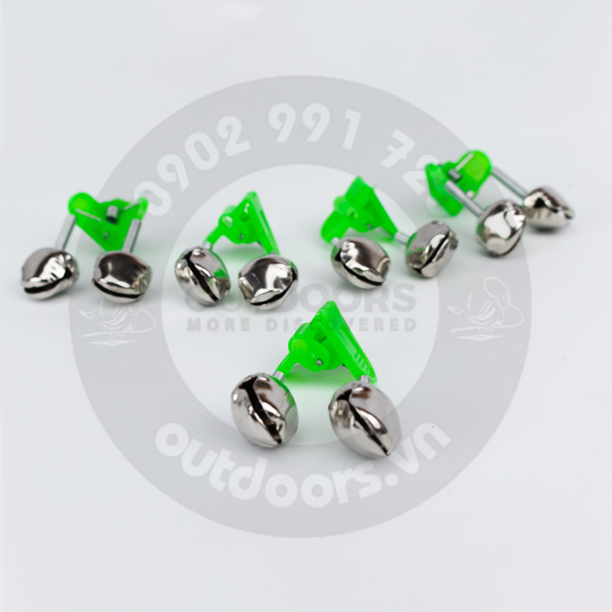 [HCM]Chuông kẹp nhựa báo cá ( 100 cái/ bịch)