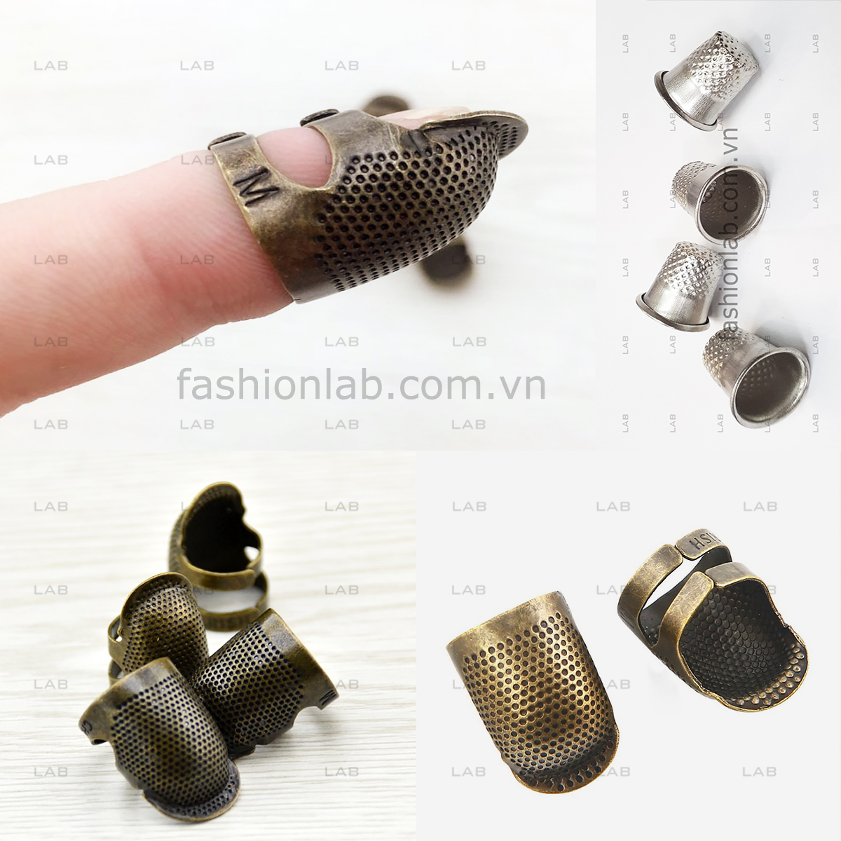 Đê khâu tay kim loại (chiếc)