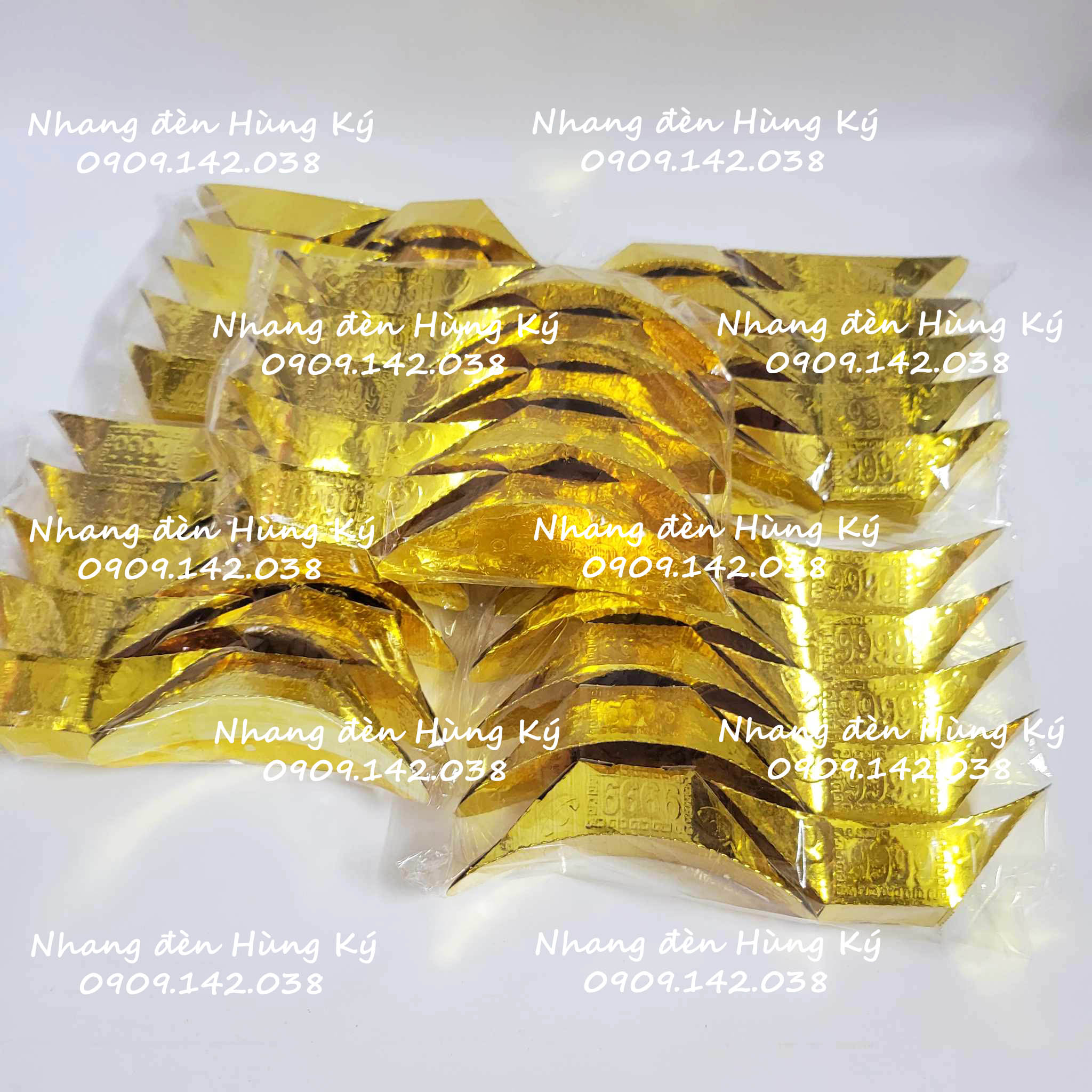 Hàng mã vàng thỏi thuyền 1 bao 10 thỏi