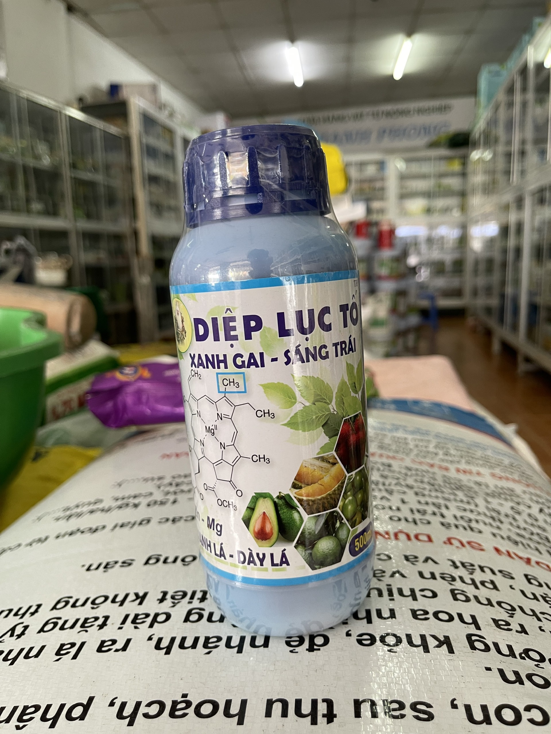 Eucalyptus helps Green, thick green, barbed green, light fruit 500ml