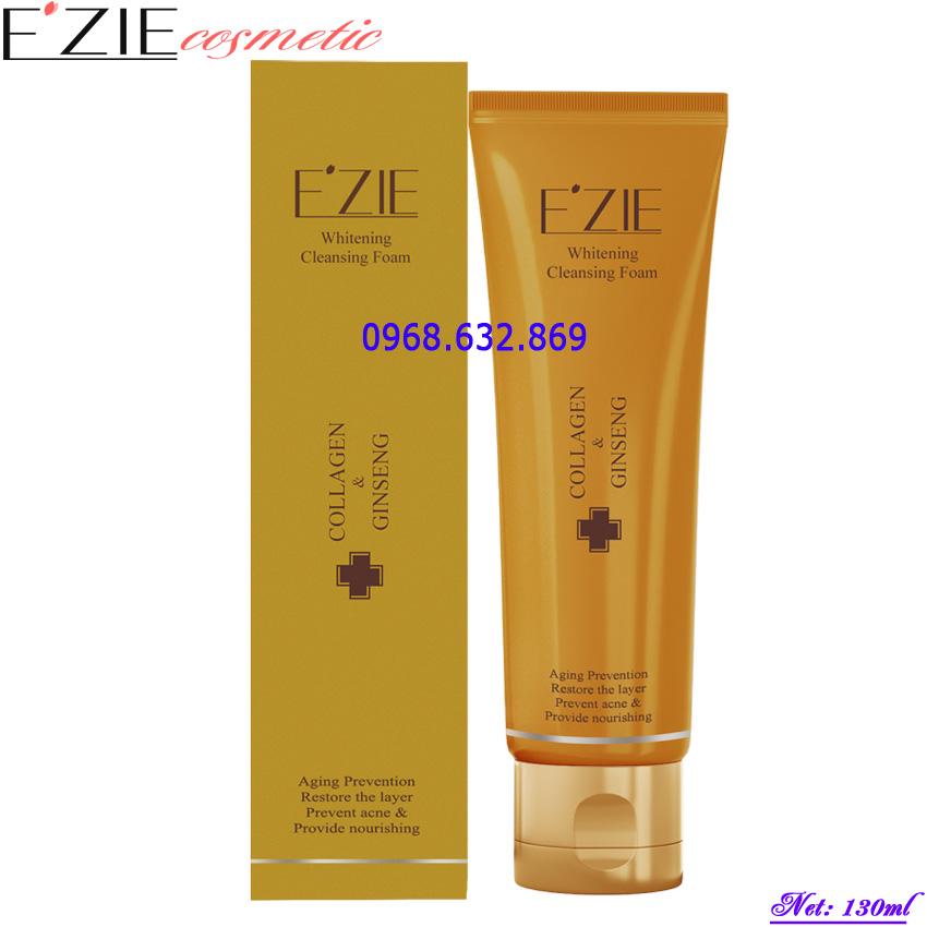 Sữa rửa mặt đa năng Collagen và Nhân Sâm EZIE Hàn Quốc (130ml)