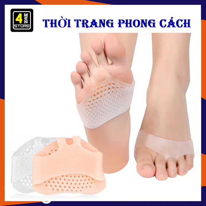 Miếng Silicon Bảo Vệ Ngón Chân - Lót Giày Bảo Vệ Mũi Chân Khi Đi Cao Gót Silicon Xỏ Ngón Chống Chai