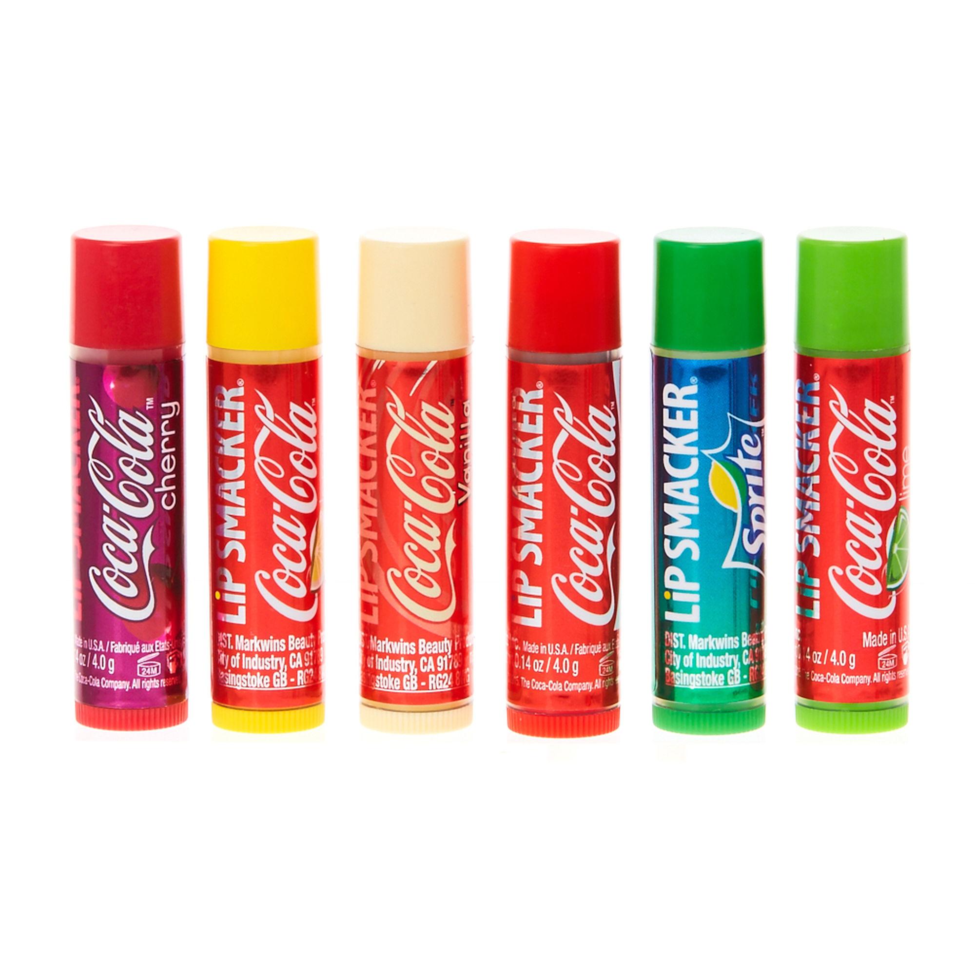 [HCM]Son dưỡng Lip Smacker Mỹ (hương Coca Cola Hershey Pepsi M&M Skittles Starburst...) - mùi ngẫu nhiên