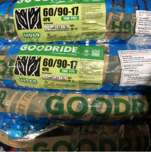Lốp (Vỏ) GOODRIDE nhập Thái 60/90-17 (dành cho xe sử dụng ruột)