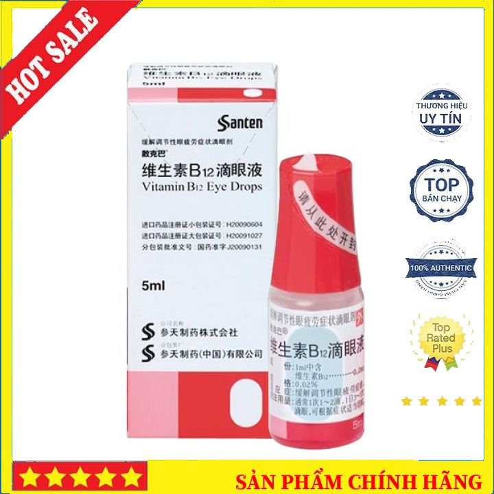 Nhỏ Mắt Sancoba Nhật Bản Chống Cận Thị 5ml
