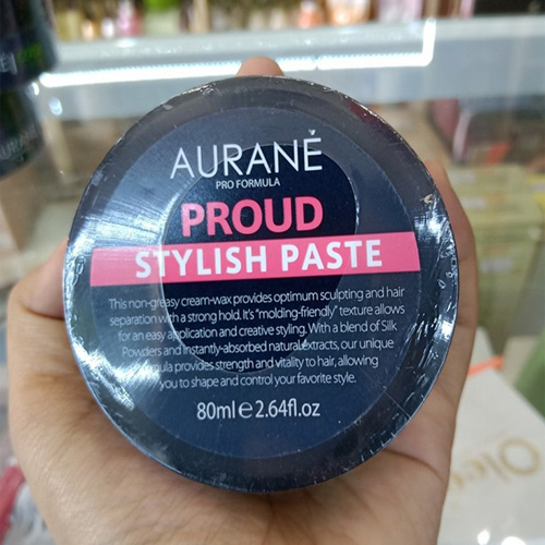 Sáp vuốt tóc Aurane cool stylish clay 80g - nhập khẩu Pháp