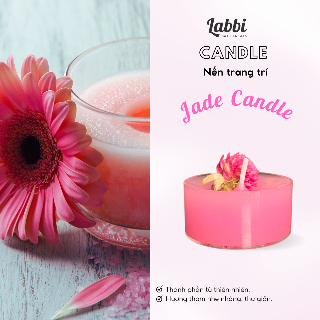 JADE CANDLE  [Labbi] Nến trang trí / Candle