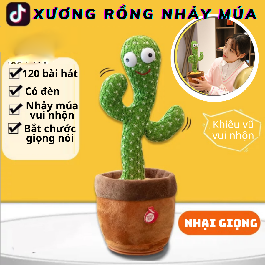 [ Sẵn hàng] Vịt Poka nhại giọng nói, biết đi, biết hát 120 bài hát, cầm cổ kêu cạp cạp, đồ chơi nhồi bông vịt Poka dùng pin, đồ chơi cho bé, vit nhai giong - Giadungbv247