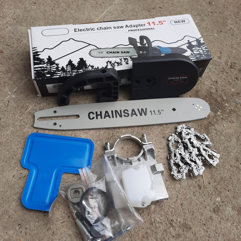 Bộ Lam cưa xích gắn máy mài cầm tay Chain Saw (11,5 inch) loại 1