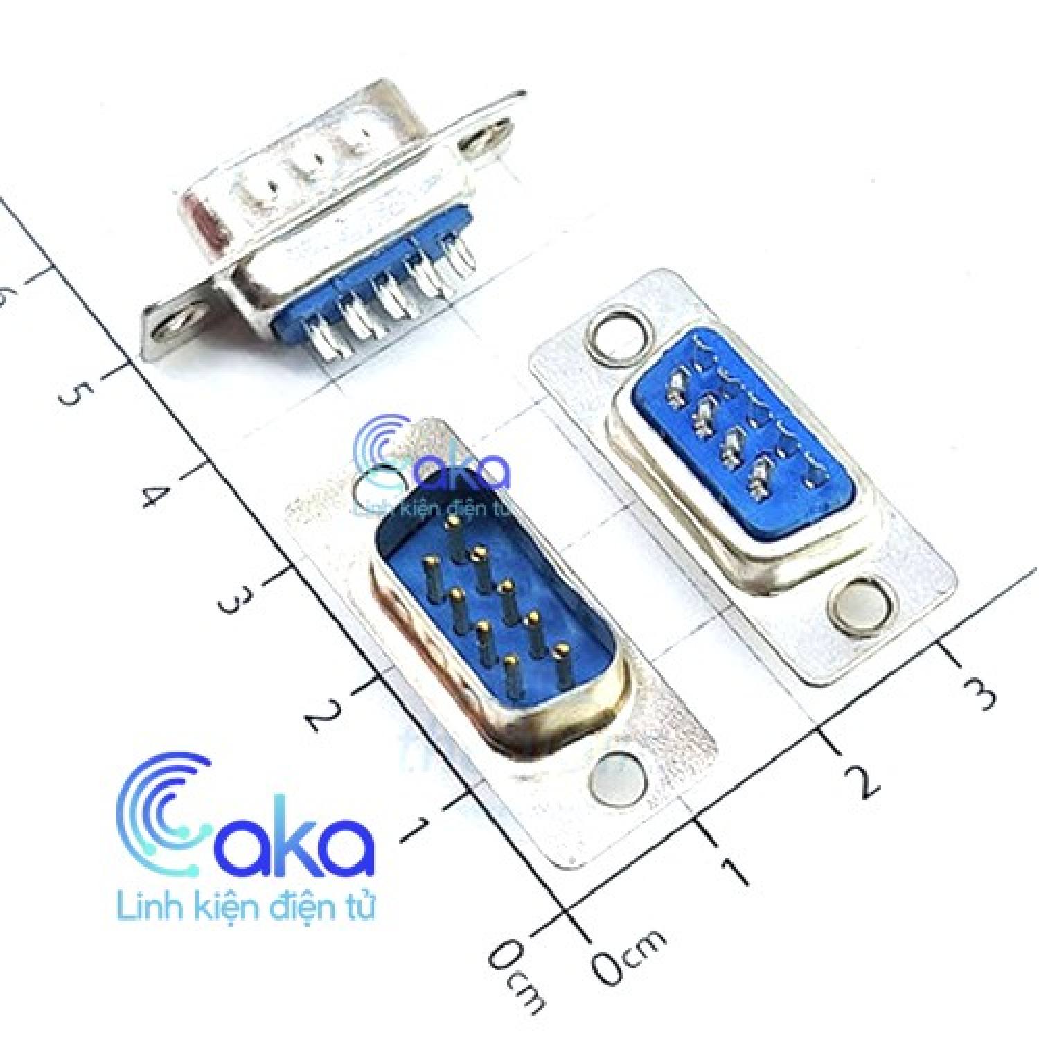 Đầu Jack DB9 ĐỰC RS232 CỔNG COM 9 chân