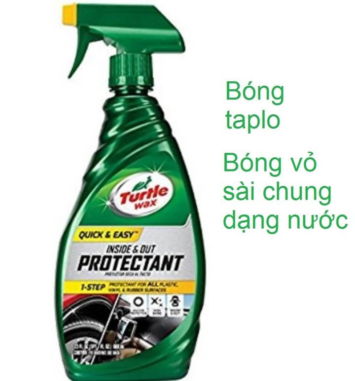 Dung dịch làm bóng vỏ lốp ô tô, chất xịt đánh bóng taplo, lốp vỏ, đánh bóng nội thất ô tô, văn phòng hiệu con rùa