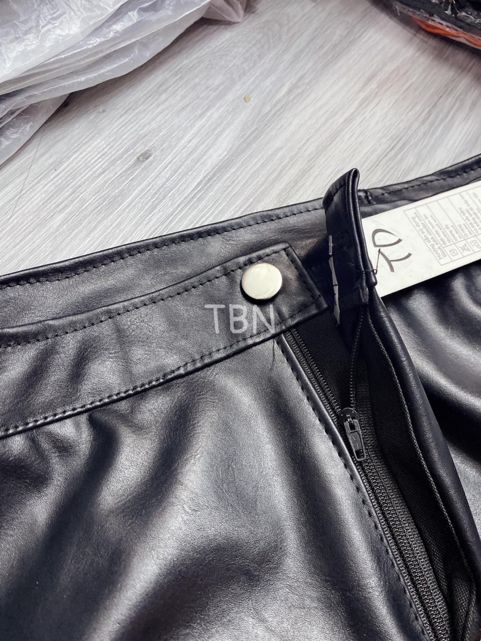 Chân Váy Da Rút Dây 2 Bên,Chân Váy Nữ,LY STORE