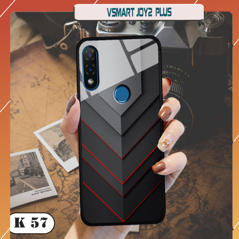 Ốp lưng kính VSMART JOY 2+ in 3D
