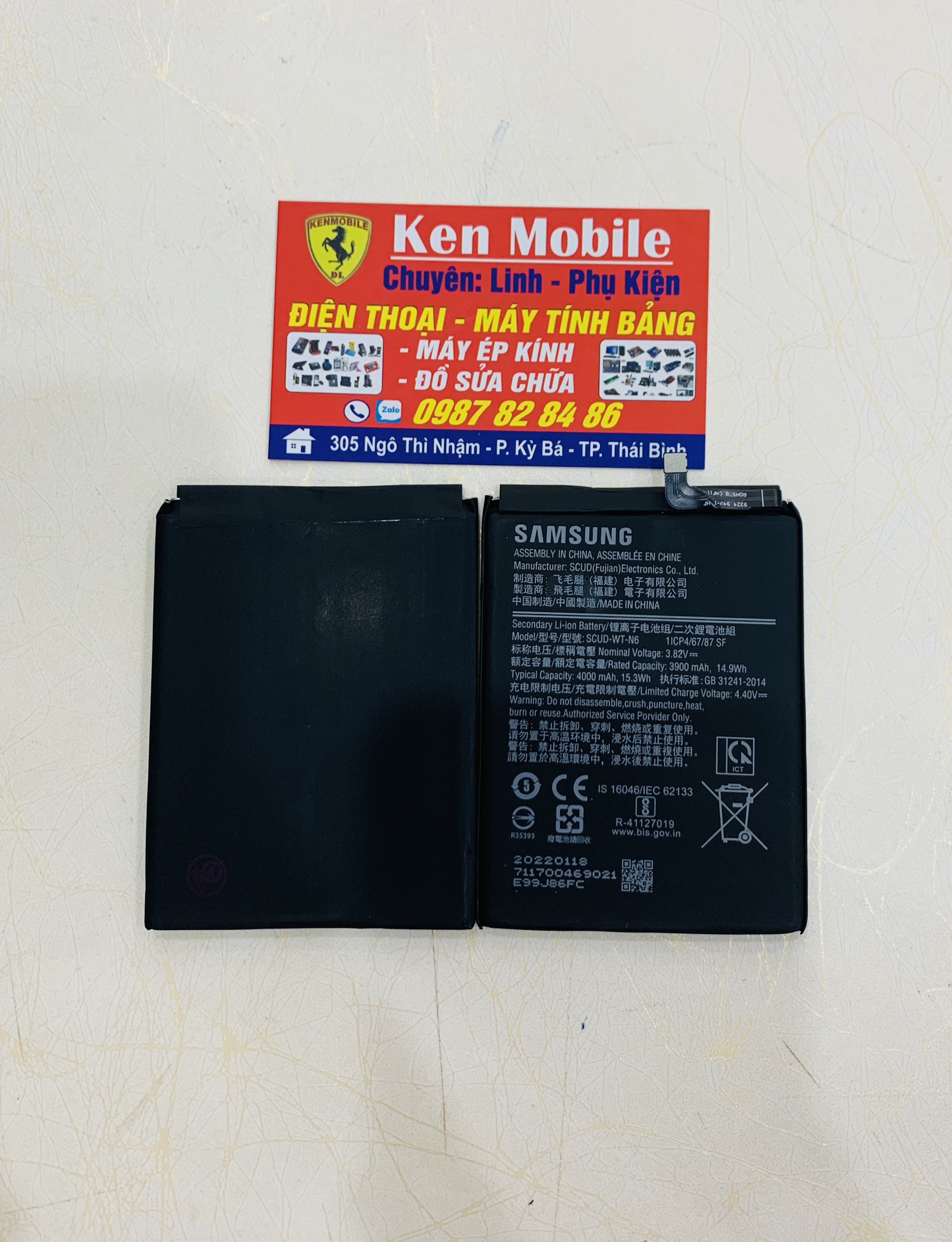 Pin zin samsung a10s / a20s