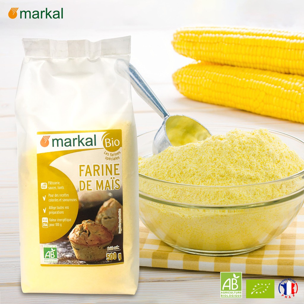Just Organik/ Markal/ Probios Organic Corn Flour