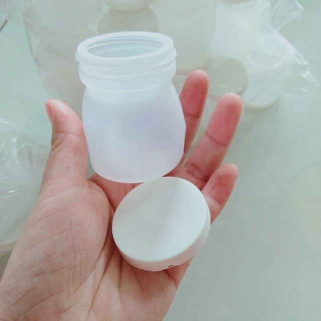 [Ảnh Thật] Hủ Nhựa Rỗng 90ml đựng Sữa Chua