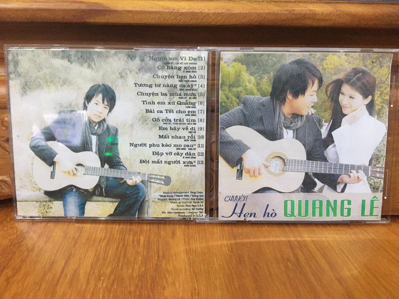 [MDCD] Bộ 3 Đĩa nhạc CD Quang Lê chọn lọc 1