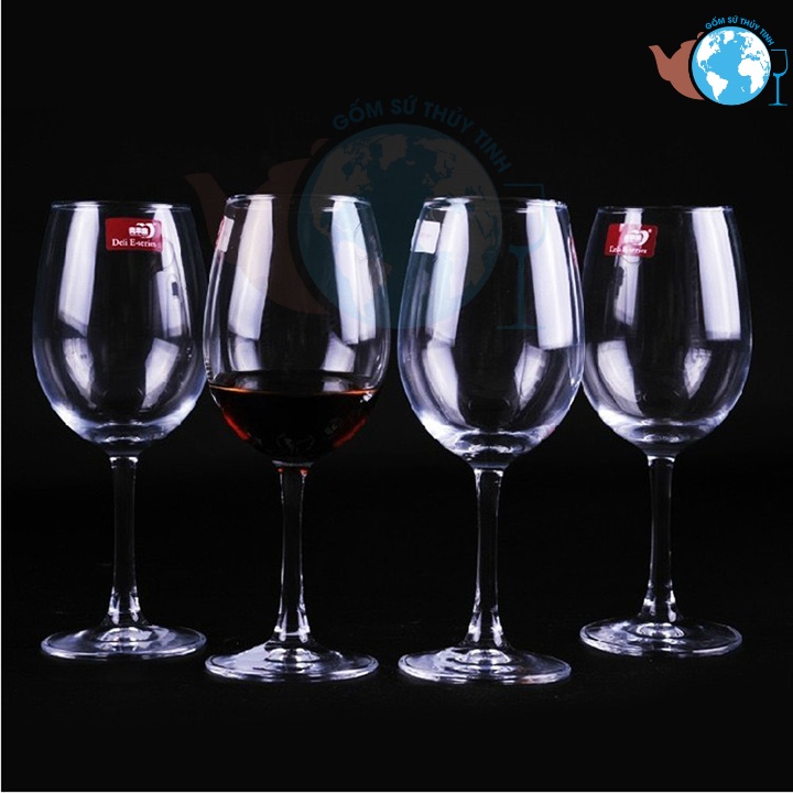 Ly rượu vang pha lê 350ml EJ5201 DELI (1 ly)