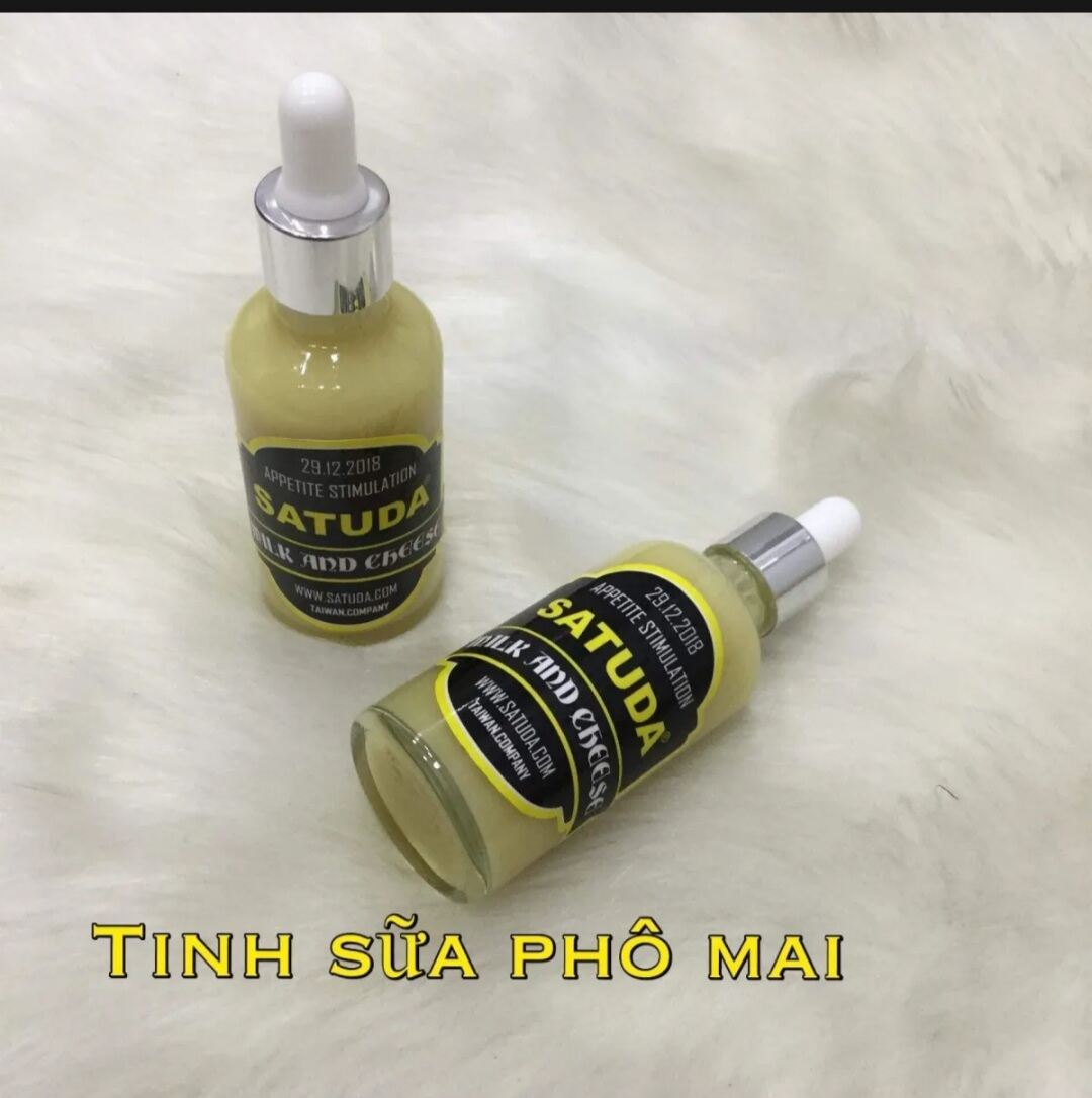 [SATUDA] Tinh dầu câu cá SATUDA (Hương Hổ / Sữa phô mai ).