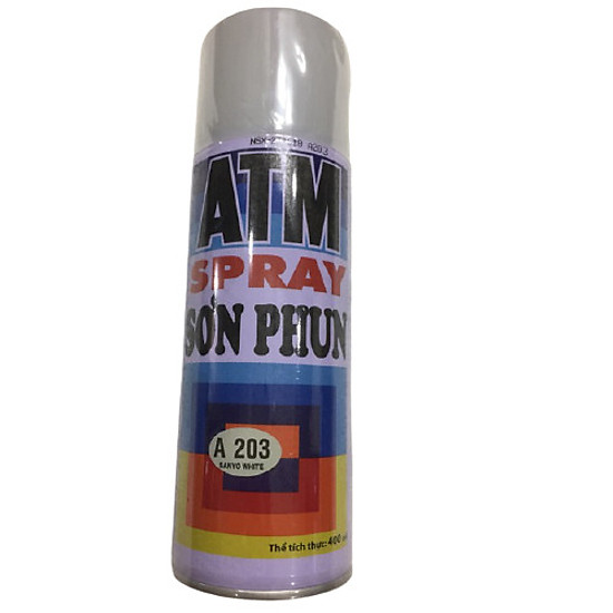 Sơn Xịt (Sơn Phun) ATM Spray  400ml đủ màu