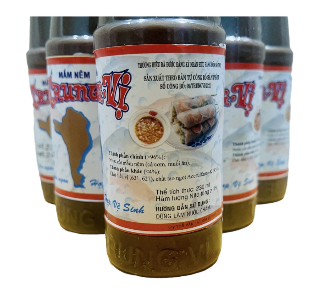 (SALE) Mắm nêm chưa pha/pha sẵn Trung Vị/Thuận Phát chai (230-290ml)
