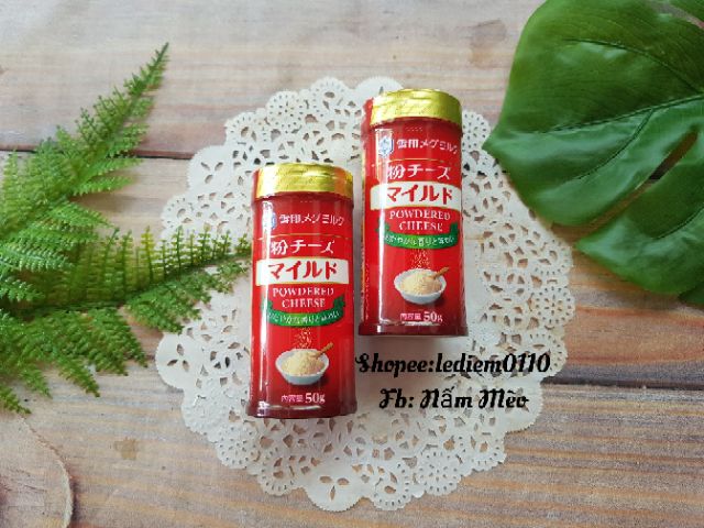Phô mai rắc cháo Meg Nhật Bản 50g