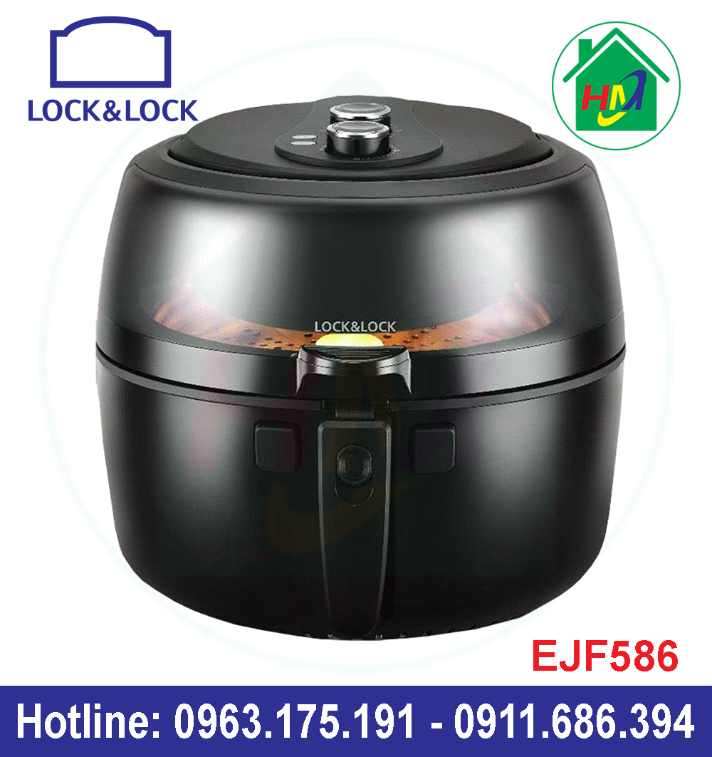 Nồi Chiên Không Dầu Lock & Lock 6.5L EJF586