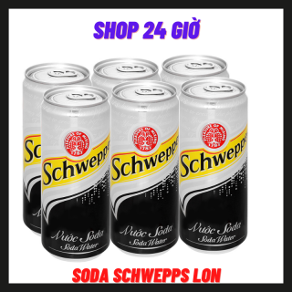 Nước SODA Schweppes 1 Lốc 6 Lon thumbnail