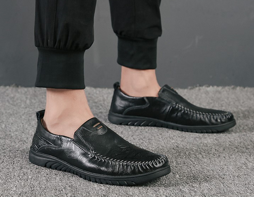 Giày Lười - Giày Công Sở Da Nam XTHT 10
