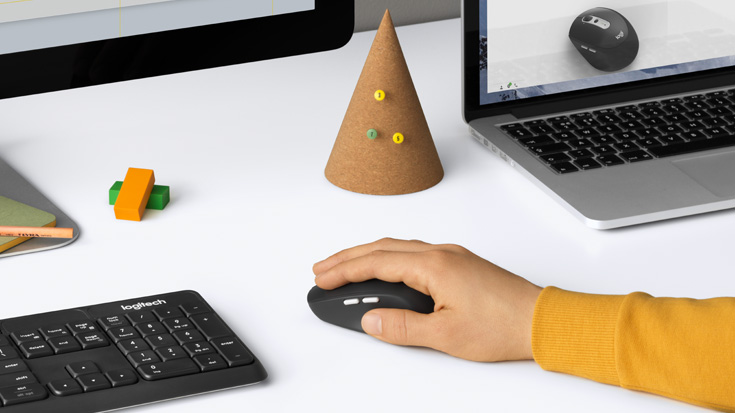 [HÀNG CHÍNH HÃNG] Chuột không dây Bluetooth Logitech M585 Multi Device-Wireless, Bluetooth