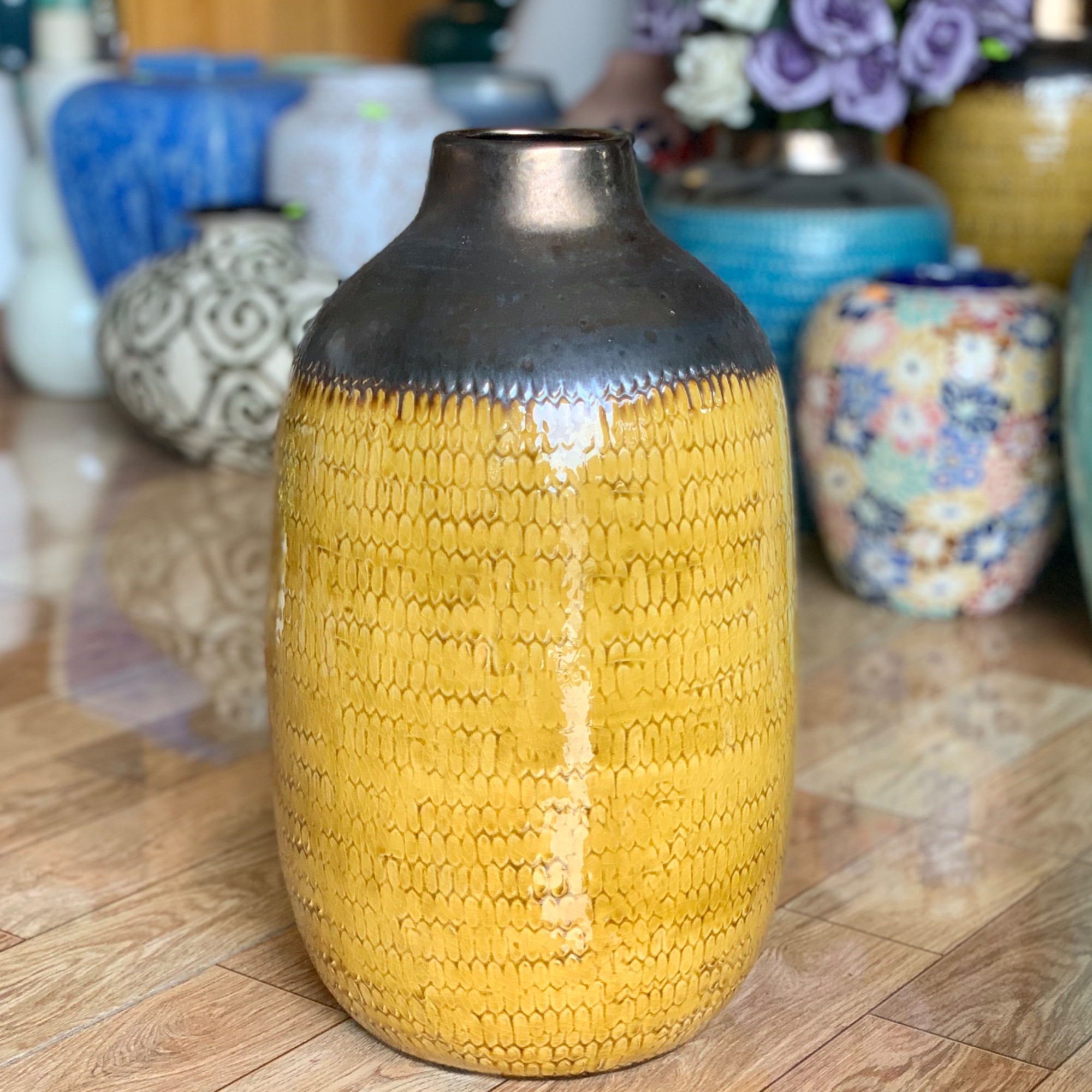 Bình Gốm, Lọ bình hoa hiện đại, Cắm hoa decor đẹp