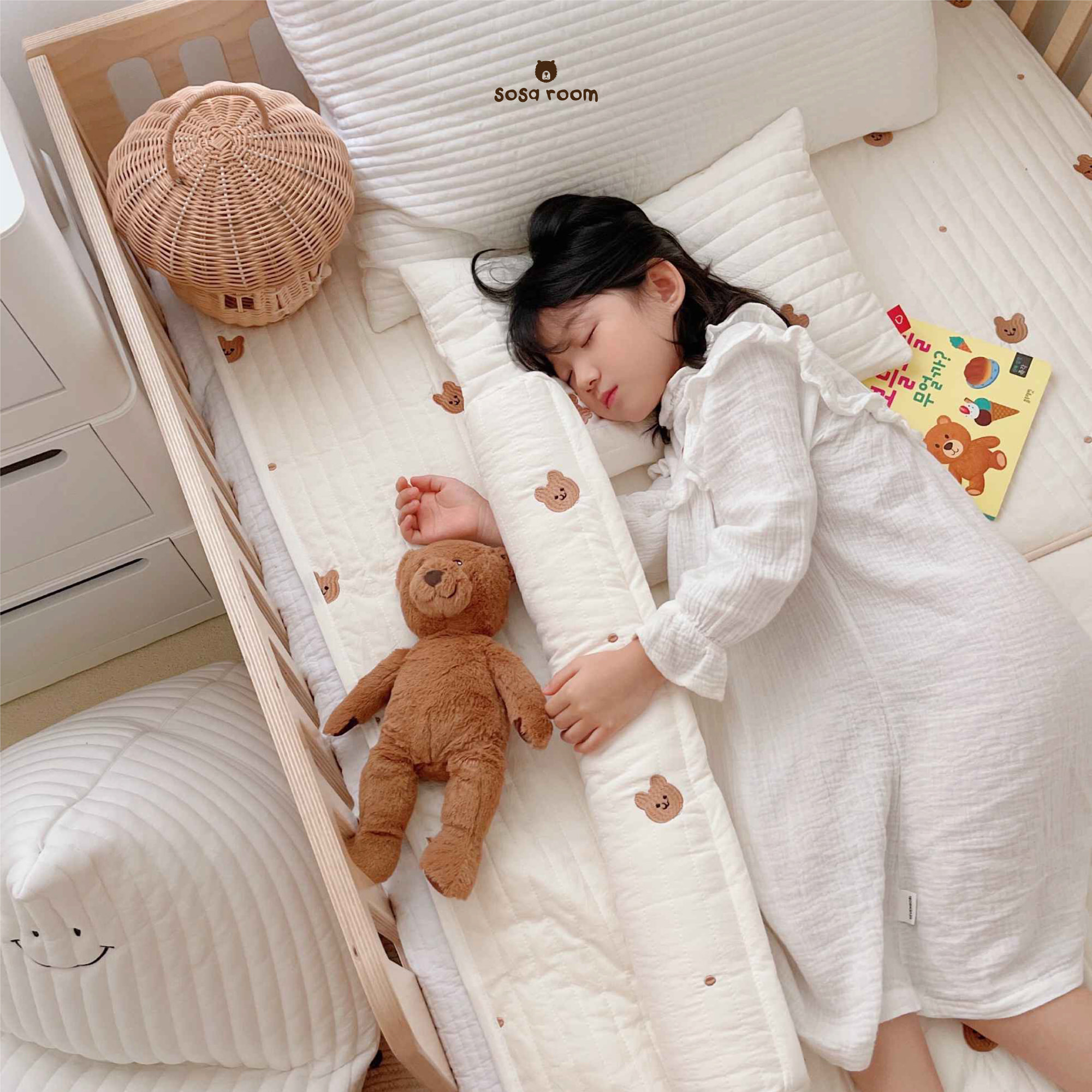 [4 mẫu] Gối ôm size nhỏ cho bé 60cm, kèm ruột bông