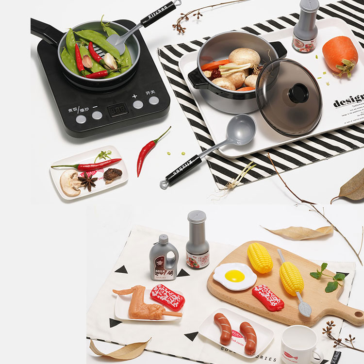 Bộ đồ chơi bé gái Đồ chơi nấu ăn Kitchen 36 món