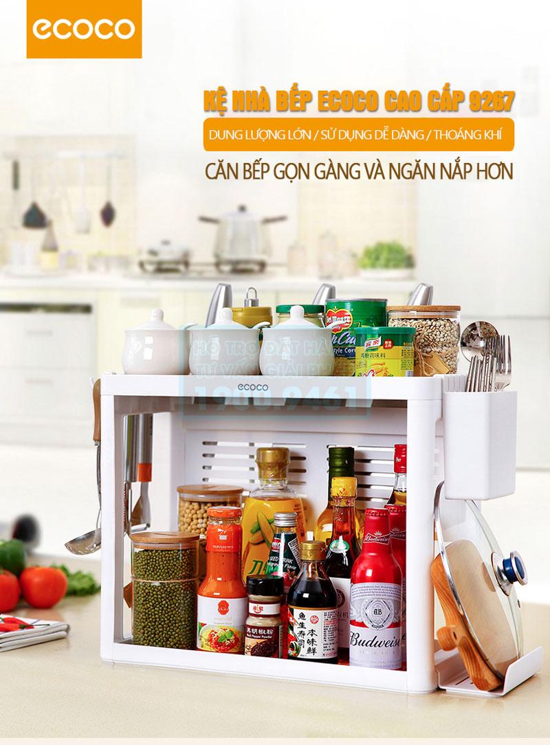 Kệ nhà bếp ECOCO cao cấp 9267