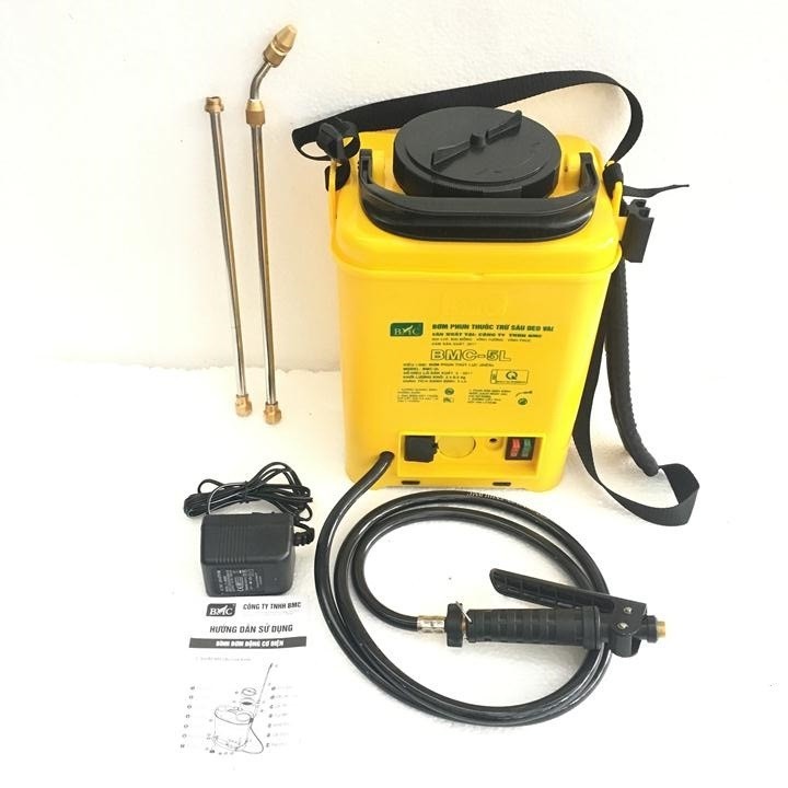 Bình Xịt Điện 5 Lít BMC, Bình phun thuốc trừ sâu 5 Lít