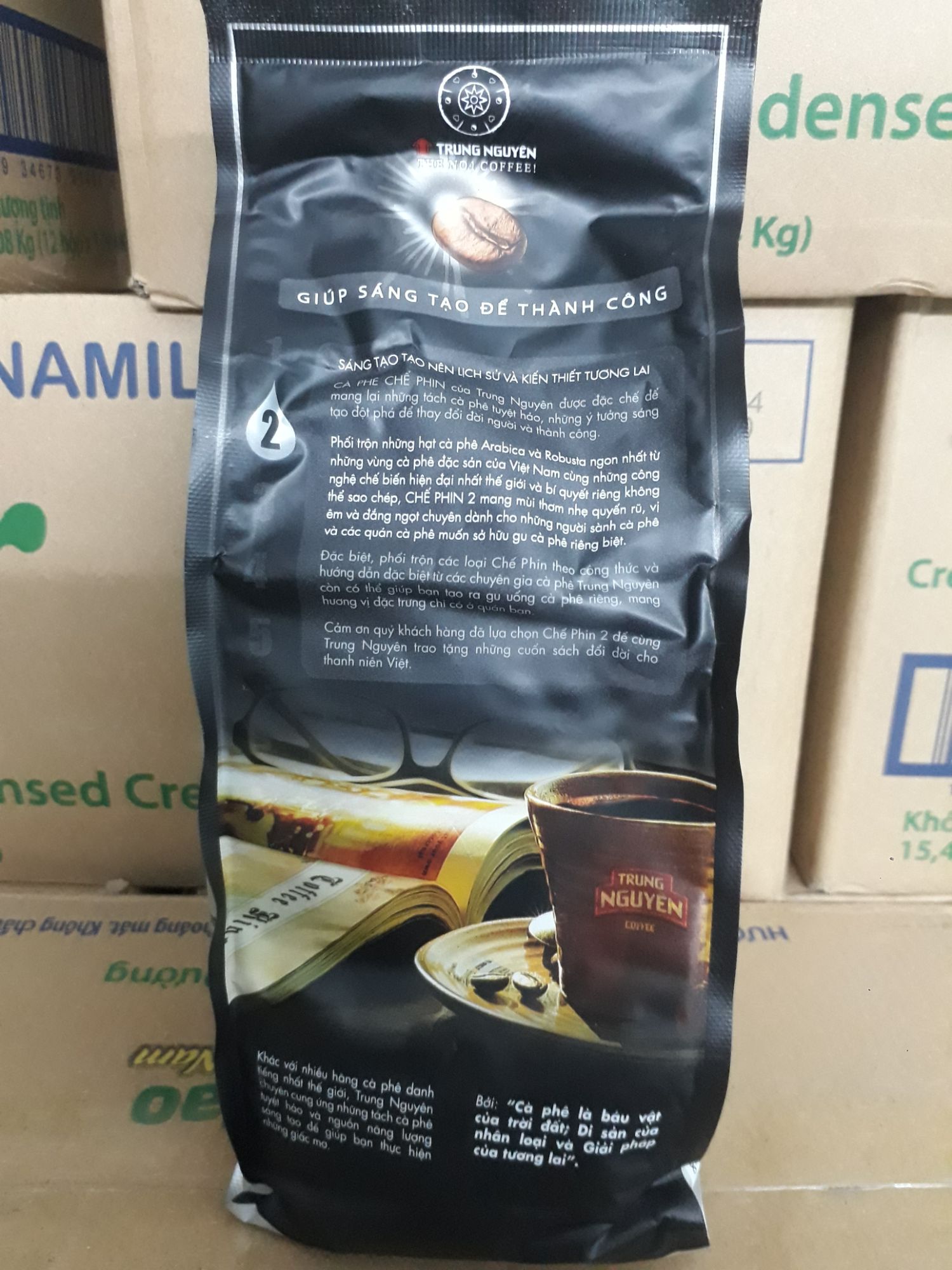 [HCM]CÀ PHÊ CHẾ PHIN 2 - GÓI 500GR