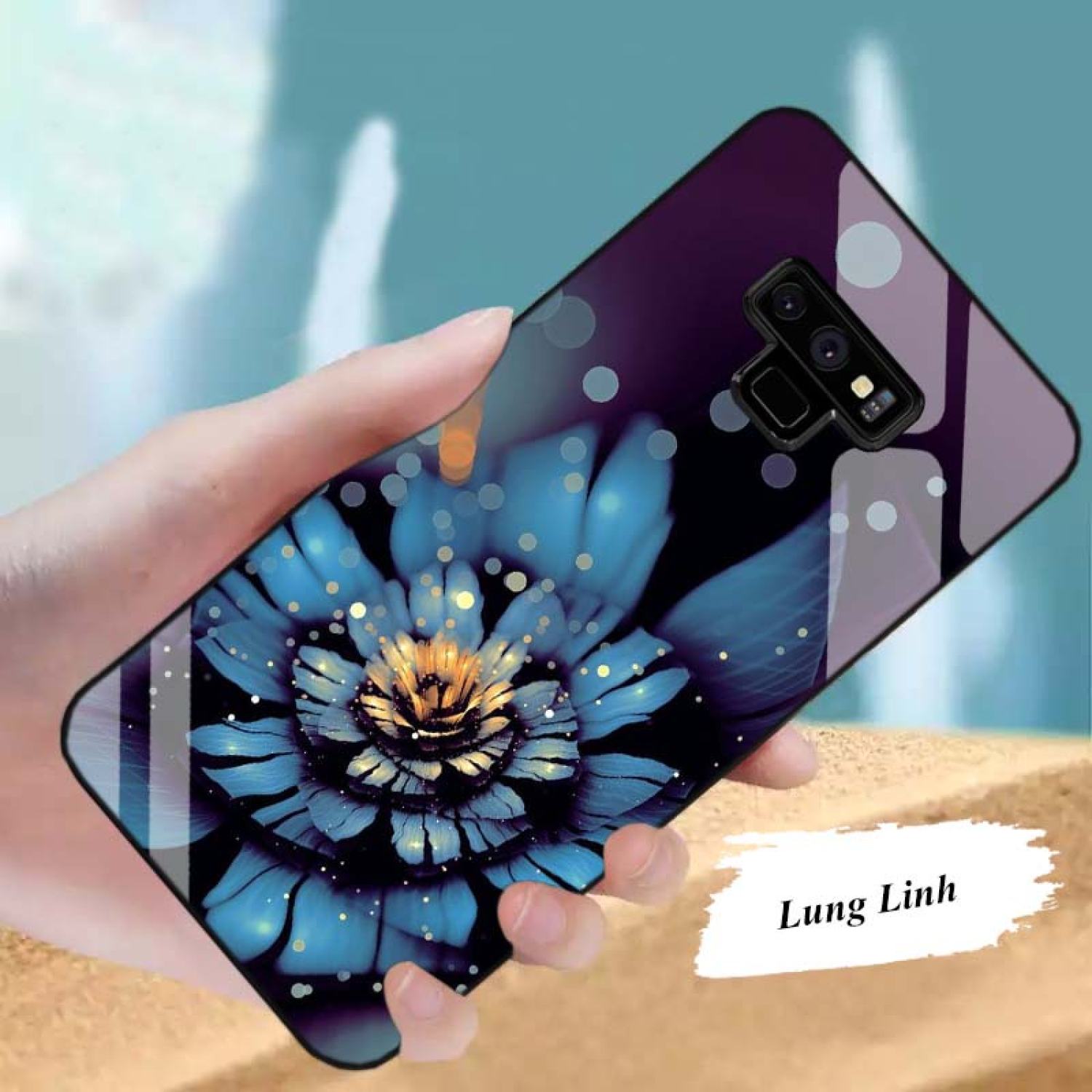 Ốp Samsung Galaxy Note 9 Lưng Kính Cường Lực Mới ƞhất