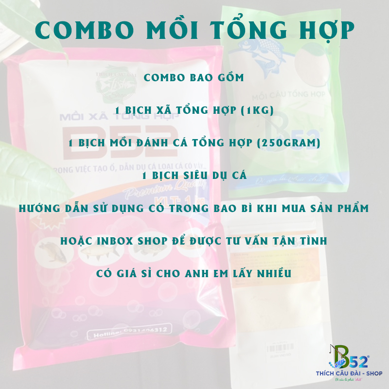 Combo Mồi tổng hợp