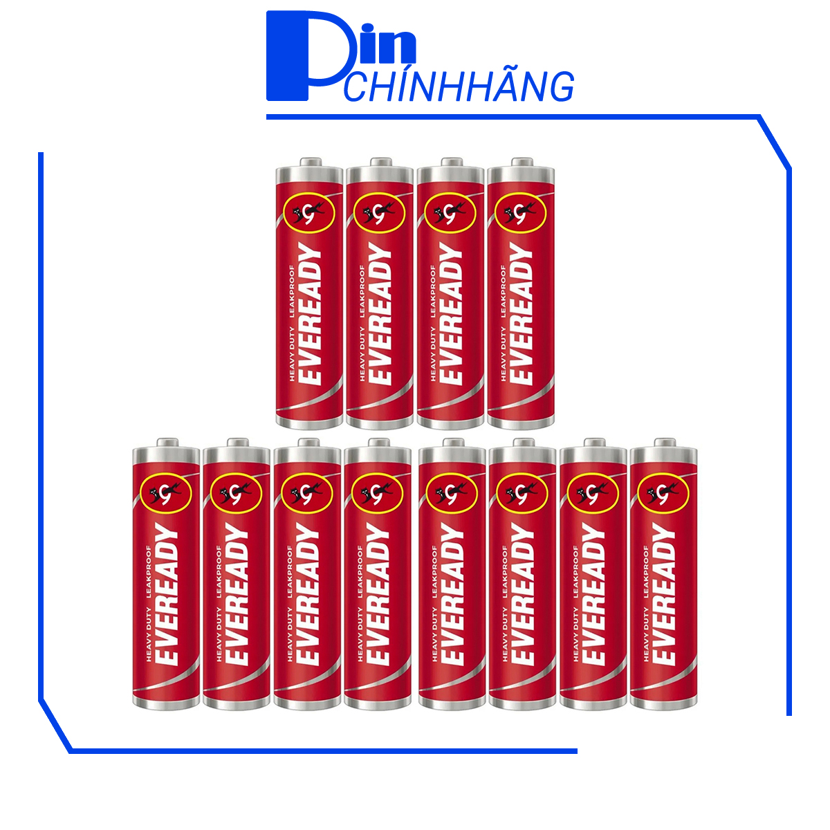 12 Pin Eveready AAA - Pin đũa 1.5V