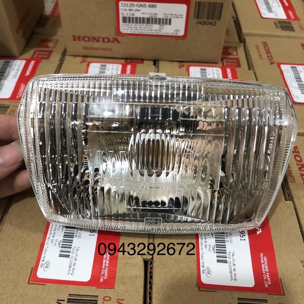Pha đèn dr thái, dream việt đời đầu hoăc dream việt honda
