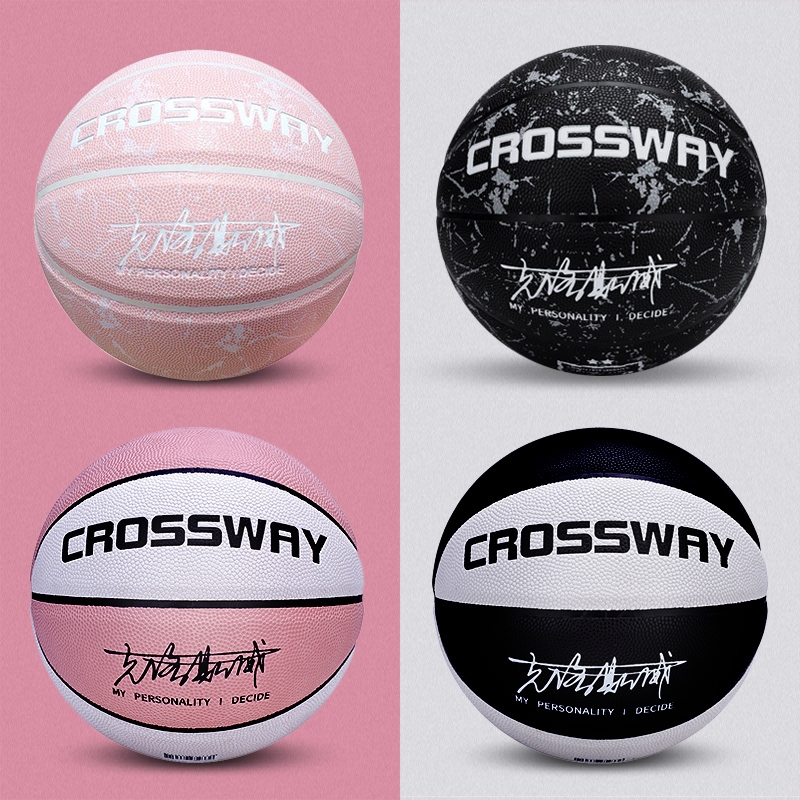 Bóng Rổ Da Chính Hãng CrossWay 6.0 Size Số 7 Tiêu Chuẩn Thi Đấu Sân Bóng