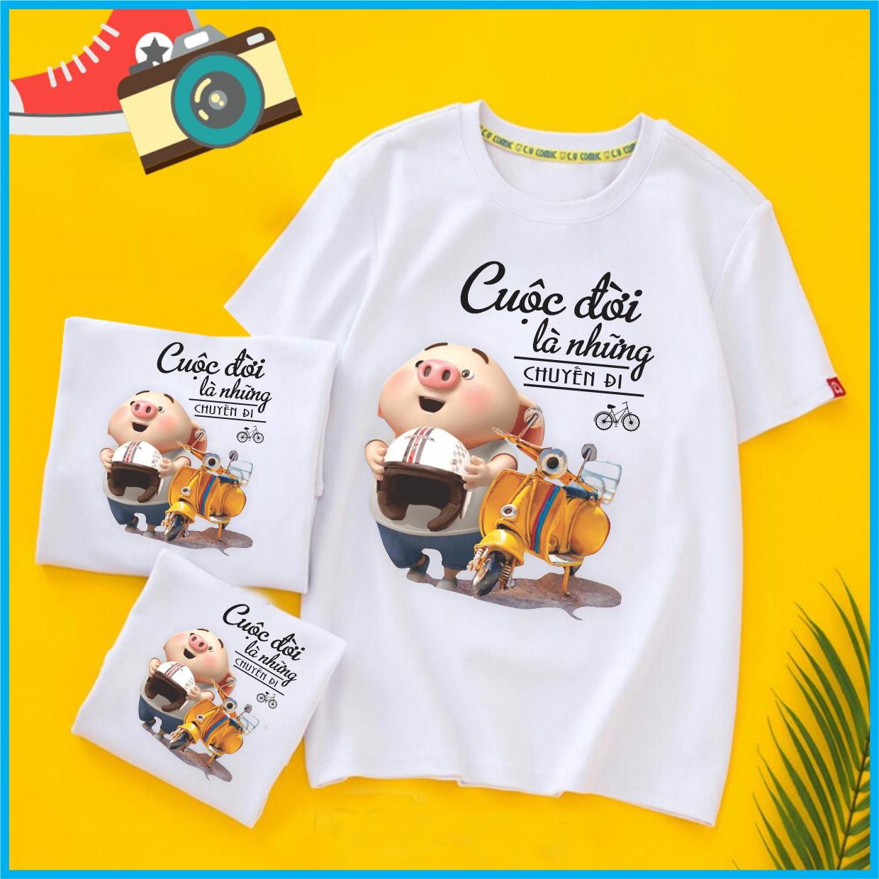 Áo thun - Cuộc đời là những chuyến đi