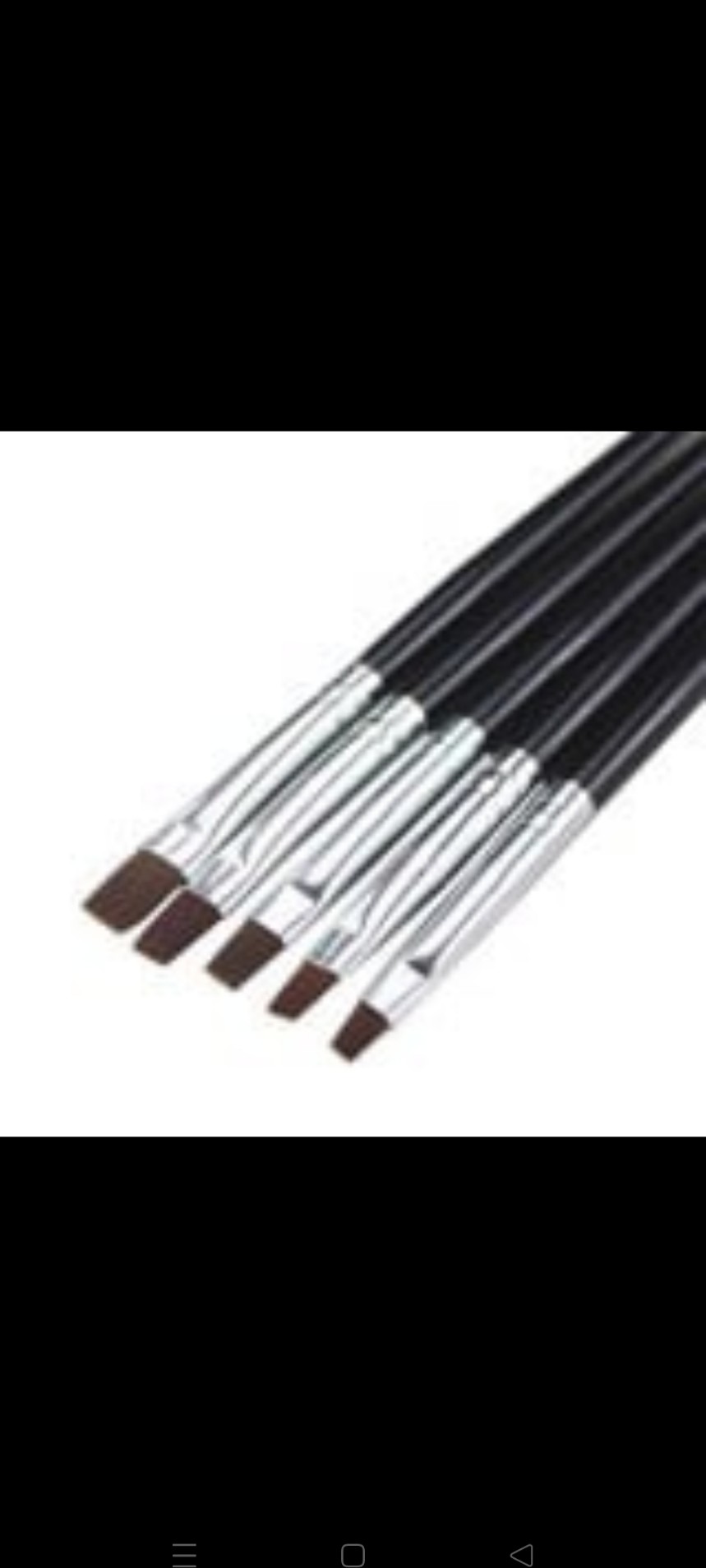 Bộ Cọ 5 Cây Vẽ Gel, Đắp Gel làm móng