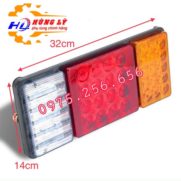 Đèn hậu led 2003a 12v giá 1 cái đèn